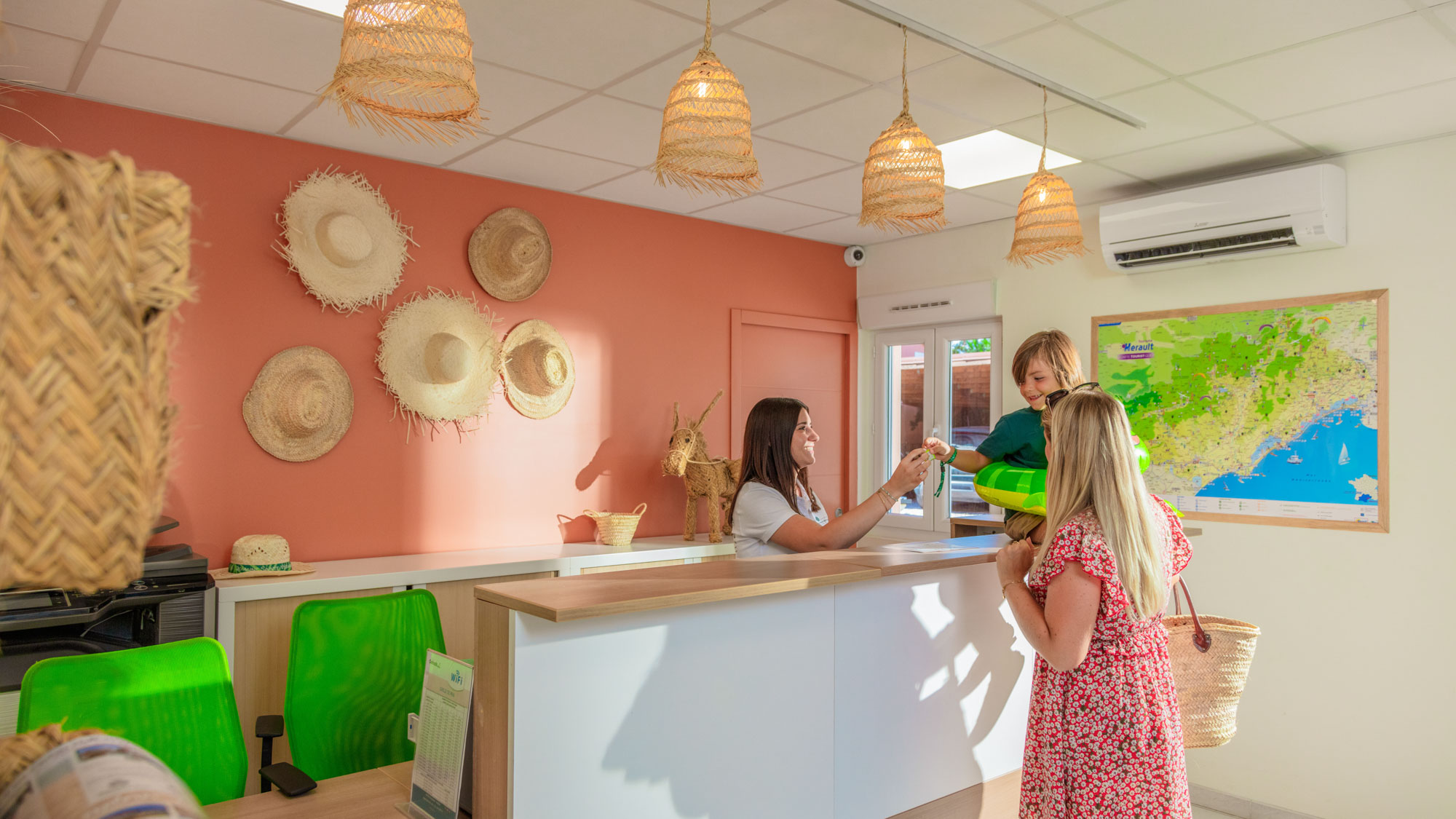 accueil Domaine Sainte Véziane