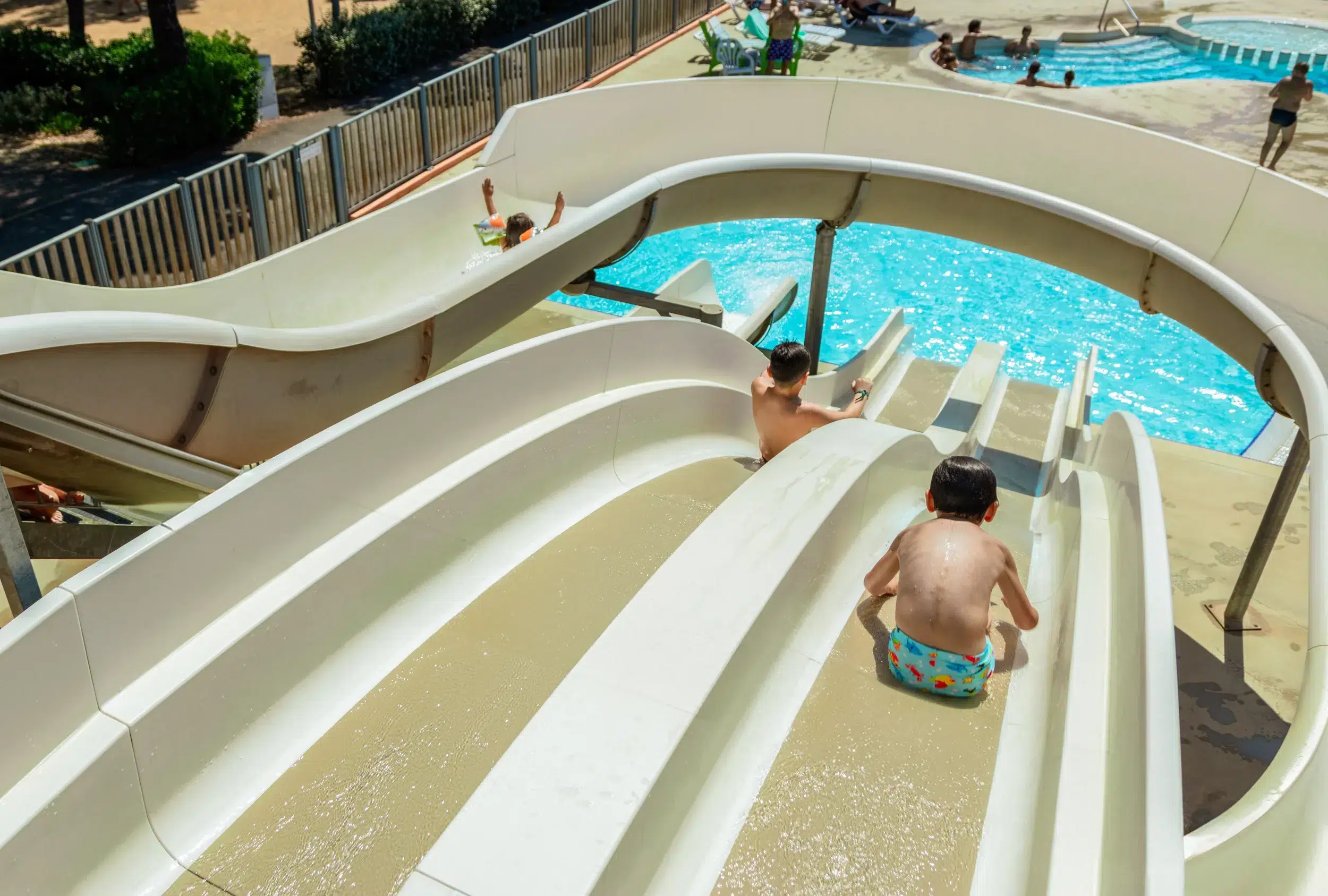 toboggans aquatiques