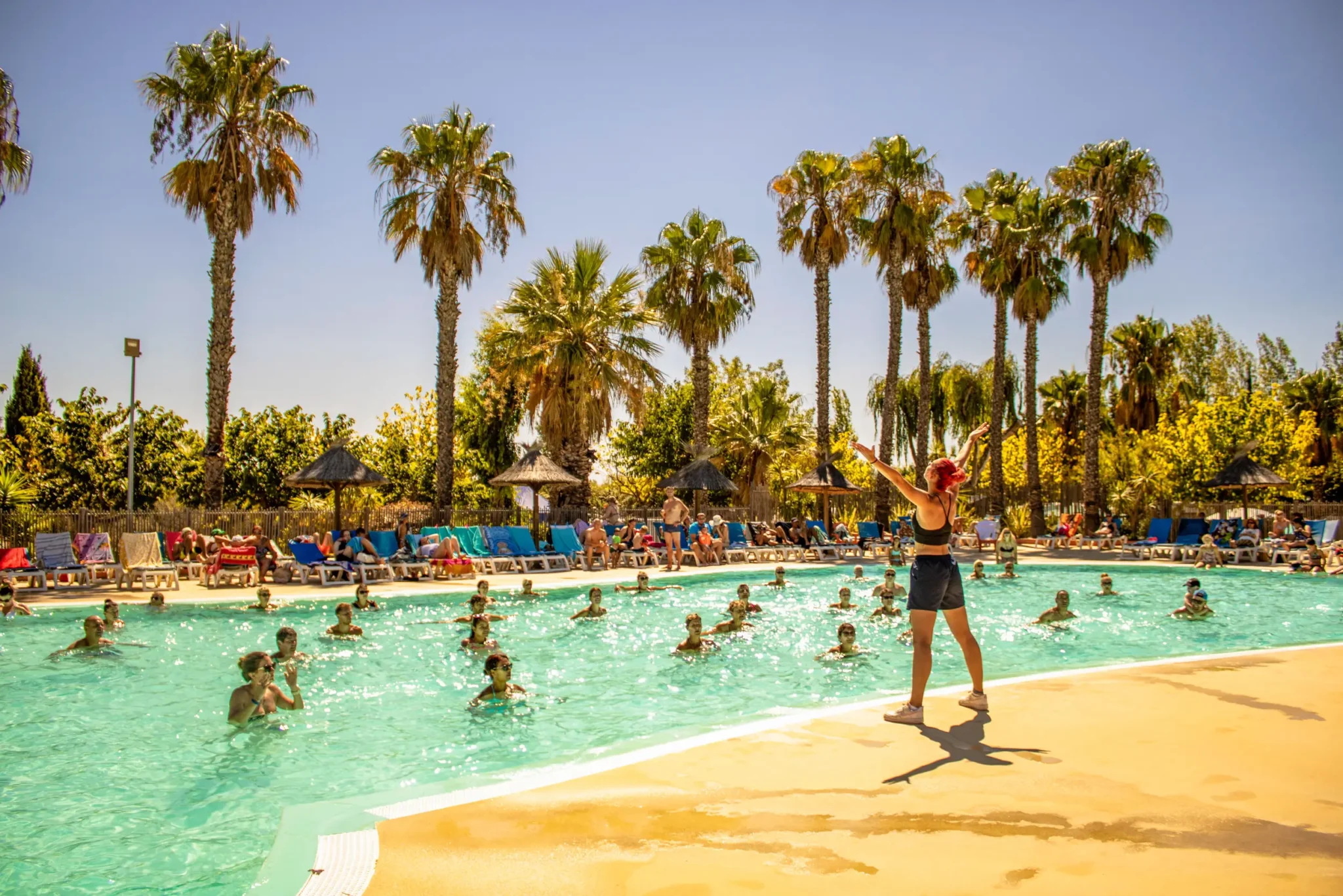 cours aquagym camping