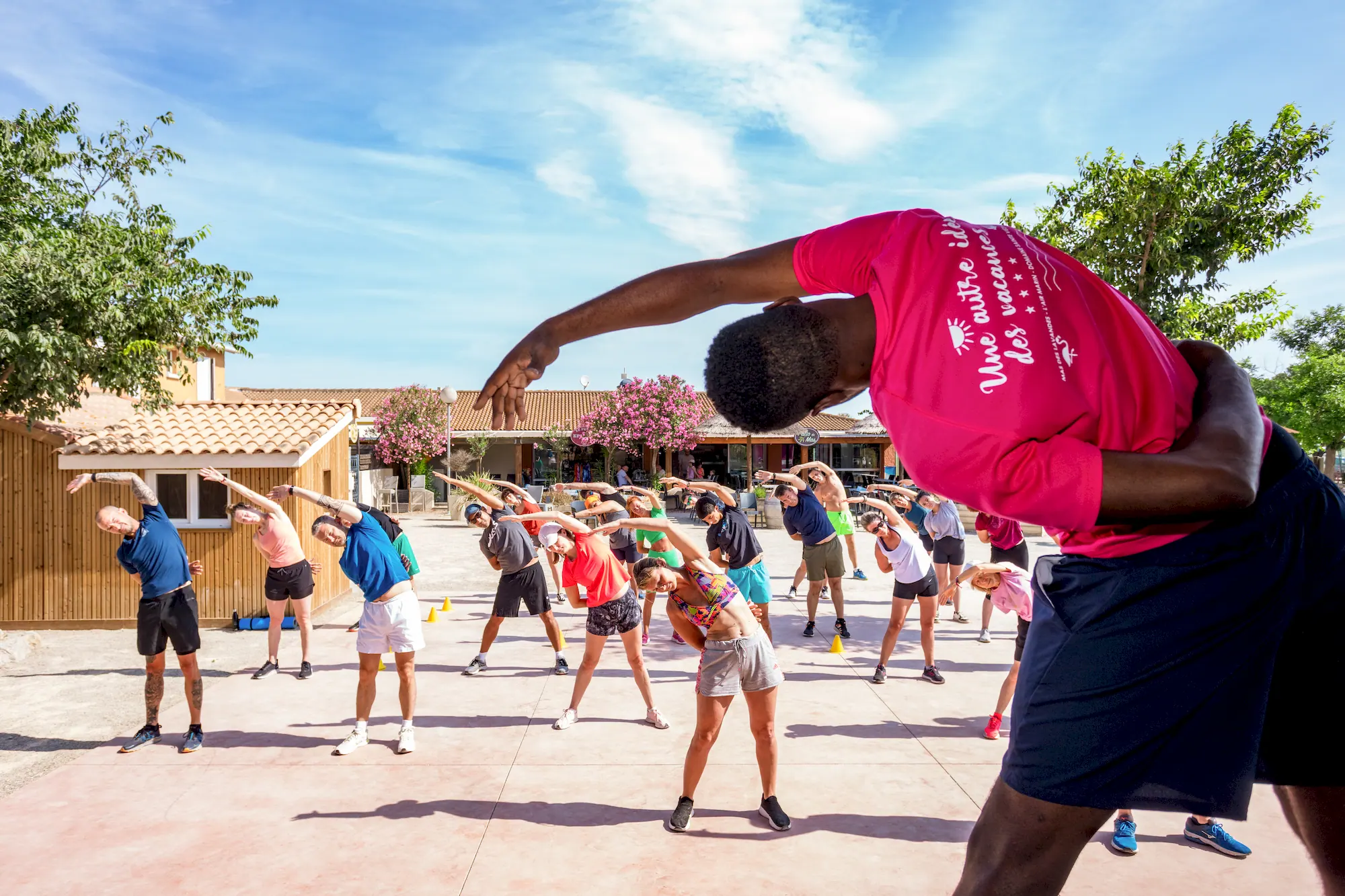 cours fitness camping herault