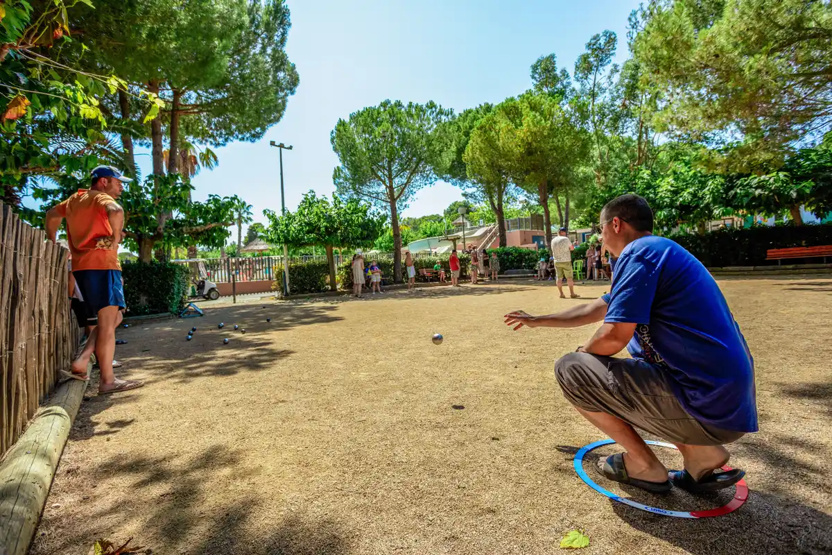 terrain de pétanque