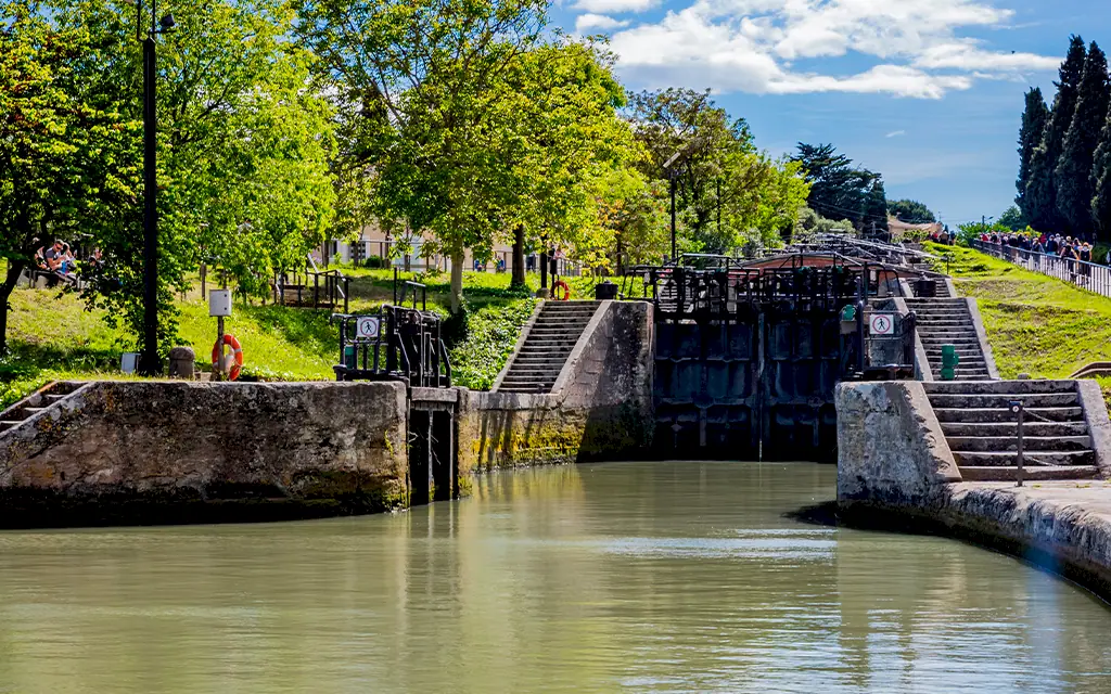 ecluses de Fonseranes en herault