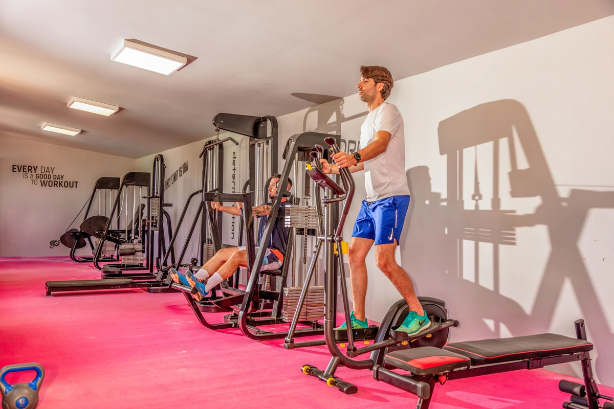 camping avec salle de sport