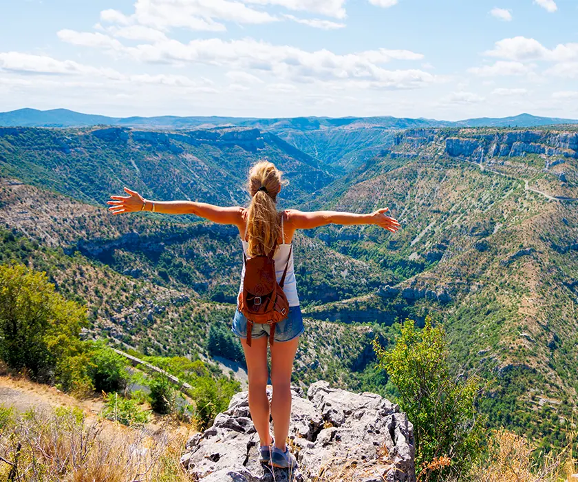 randonnee au cirque de navacelles en herault