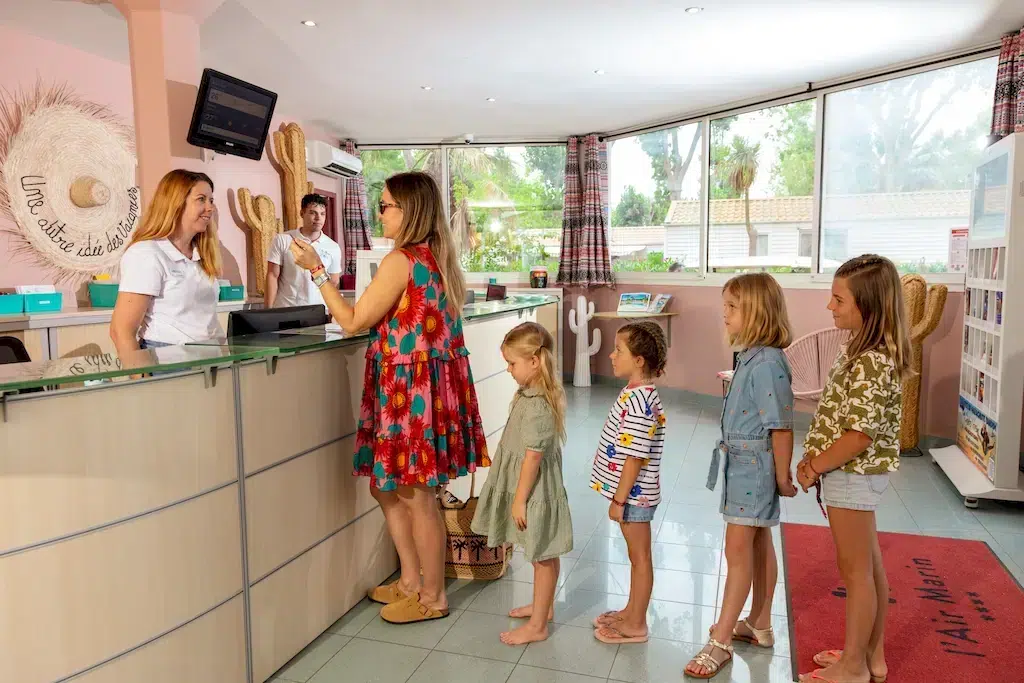 reception camping herault